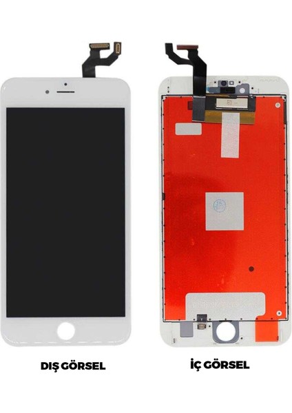 iPhone 6S Plus Uyumlu Service Org Lcd+Dokunmatik+Çıtalı (Beyaz) NT-90294