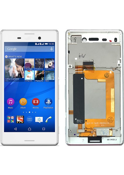 Teknonet Sony Xperia M4 Dual Uyumlu Org Lcd+Dokunmatik+Çıtalı
