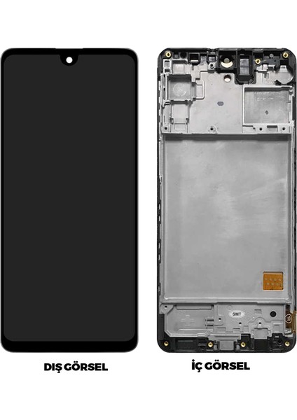 Teknonet Samsung Galaxy M31S Uyumlu Org Lcd+Dokunmatik+Çıtalı