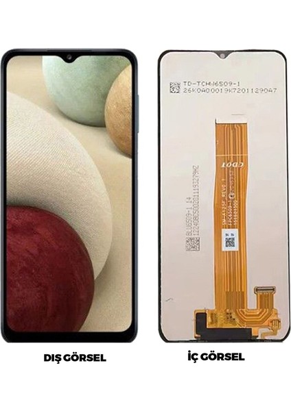 Teknonet Samsung Galaxy A12 Uyumlu Org Lcd+Dokunmatik