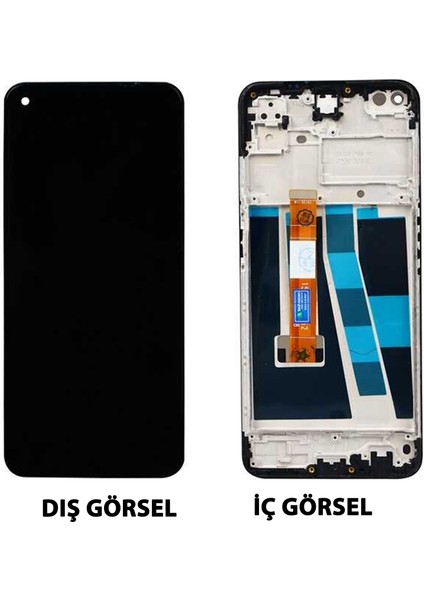 Teknonet Oppo A52 Uyumlu Org Lcd+Dokunmatik+Çıtalı