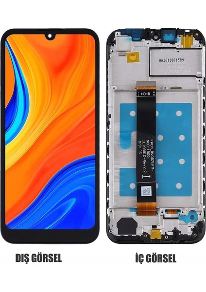 Teknonet Huawei Y5 2019 Uyumlu Org Lcd+Dokunmatik+Çıtalı