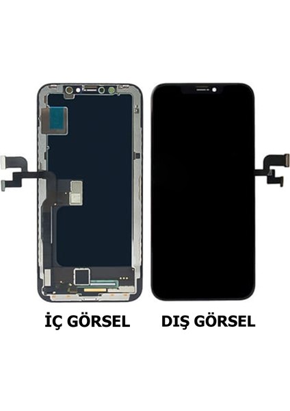 Teknonet Apple iPhone Xs Max Uyumlu Glw Fhd Lcd+Dokunmatik+Çıtalı