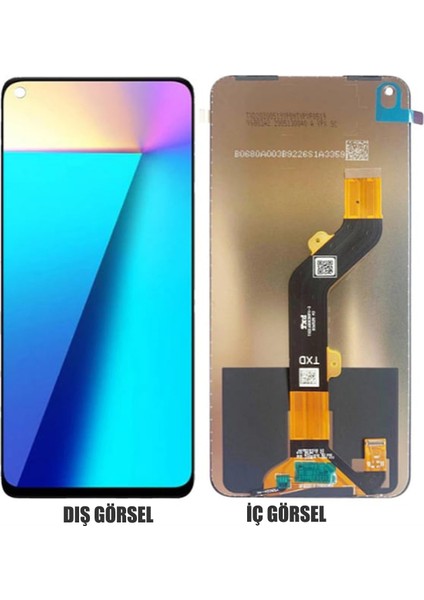 Infinix Hot 10T Uyumlu Org Lcd+Dokunmatik