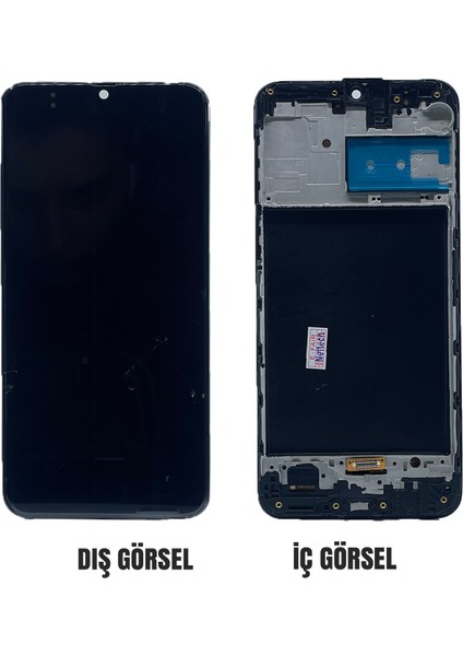 Teknonet Samsung Galaxy M30S Uyumlu OLED Lcd+Dokunmatik+Çıtalı