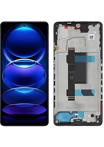Xiaomi Redmi Note 12 Pro 5g Uyumlu OLED Lcd+Dokunmatik+Çıtalı