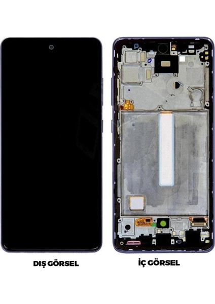 Teknonet Samsung Galaxy A52 Uyumlu Org Lcd+Dokunmatik+Çıtalı