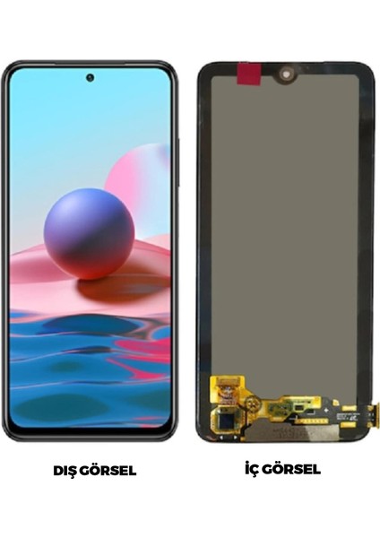 Teknonet Xiaomi Redmi Note 10 Uyumlu Org Lcd+Dokunmatik