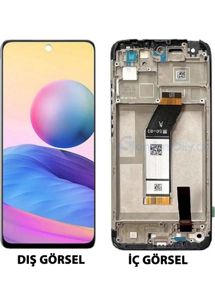 Xiaomi Redmi 10 Uyumlu Org Lcd+Dokunmatik+Çıtalı