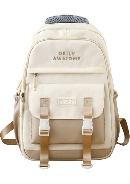 Yj Orta ve Lise Üniversite Öğrencileri Okul Çantaları Gündelik Erkek ve Kadın Açık Hava Seyahat (Yurt Dışından)