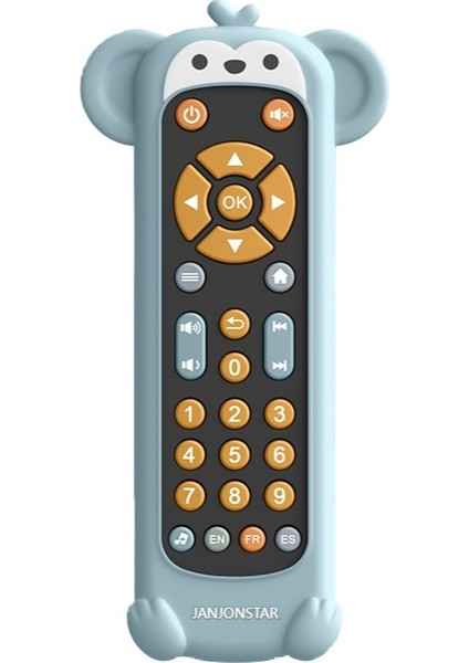 Bebek Tv Simülasyon Uzaktan Kumanda Çocuk Tv Uzaktan Kumanda Müzik Öğrenme Erken Eğitim Eğitici Bebek Oyuncakları Kauçuk Kollu (Yurt Dışından)