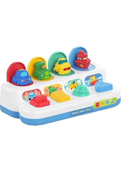 Yeni Bebek Erken Eğitim Q Evcil Hayvan Dinozor Peek-A-Boo Anahtar Kutusu Oyuncak Egzersiz Çocuk Parmak Egzersizi (Yurt Dışından)