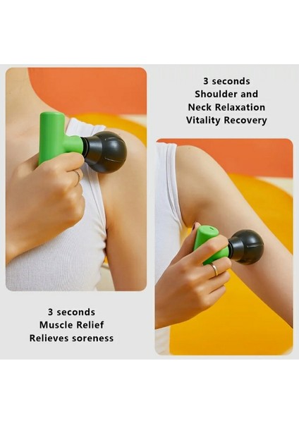 Mini Masaj USB Şarj Elektrikli Kas Gevşetme Derin Masaj, Elektrikli Vücut Masajı, Güçlü Profesyonel El Mini Masaj (Yurt Dışından) indirimleri