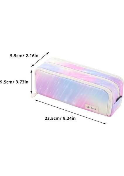 Heamor Büyük Kapasiteli Kalem Çantası Üç Katmanlı Kalem Organizatör Fermuarlı Kalem Kutusu Kalem Çantası Kırtasiye Organizatör Para Çantası Anahtar Çantası Öğrenciler Için Kalem Kutusu (Yurt Dışından) fiyatları