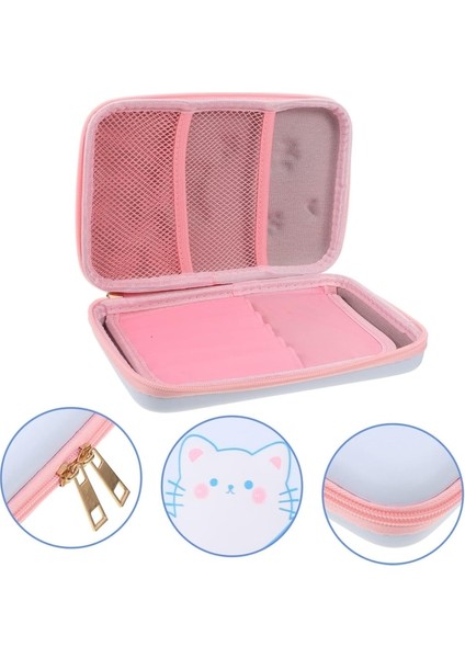 Heamor Kırtasiye Kutusu Kalem Çantası Kawaii Kalem Kutusu Bozuk Para Kesesi Öğrenci Kalem Çantası Okul Malzemeleri Makyaj Kozmetik Çantası Düzenleyici Kırtasiye Saklama Çantası Eva (Yurt Dışından) indirimleri