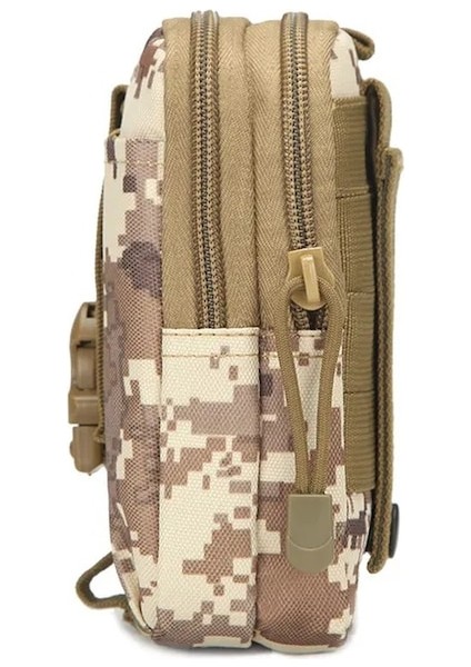 Haki-Erkek Taktik Molle Kese Kemer Bel Paketi Çanta Küçük Cep Askeri Bel Paketi Koşu Kılıfı Seyahat Kamp Çantaları Yumuşak Geri (Yurt Dışından) fırsatları