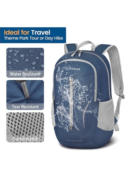 OTHER-E0ZS0100M Hafif Paketlenebilir Sırt Çantası 25L Kadın Erkek Yürüyüş Seyahat Sırt Çantaları Açık Kamp Sırt Çantası Için Küçük Spor Çantası (Yurt Dışından) fırsatları