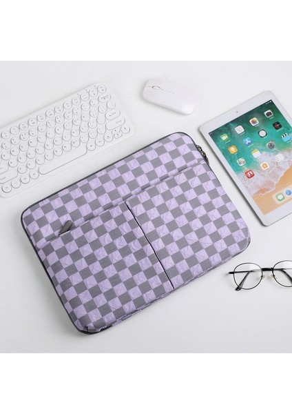 11 Inç Mor Notebook Çantası (Yurt Dışından)
