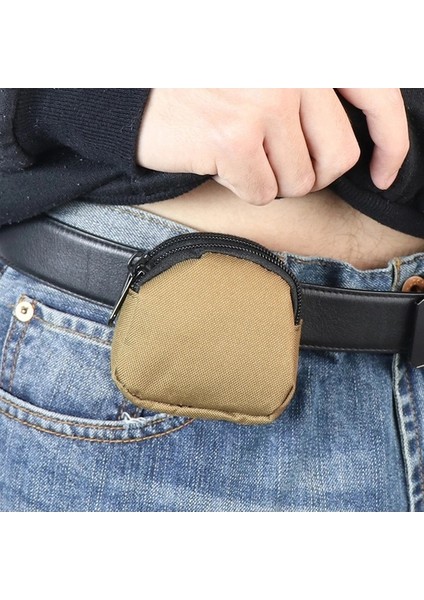 Ordu Yeşil-Açık Molle Kese Cüzdan Kamp Fermuar Bel Çantası Anahtar Para Küçük Çanta Organizatör Su Geçirmez Taşınabilir Seyahat Av Çantası (Yurt Dışından) indirimleri