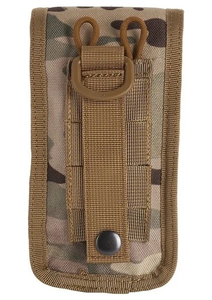 Armygreen-Tactical Çift Katmanlı Telefon Kılıfı Çanta Molle Cep Telefonu Kılıfı Para Aletleri Çanta Kemer Askeri Avcılık Molle Fanny Çanta Bel Çantası (Yurt Dışından) indirimleri