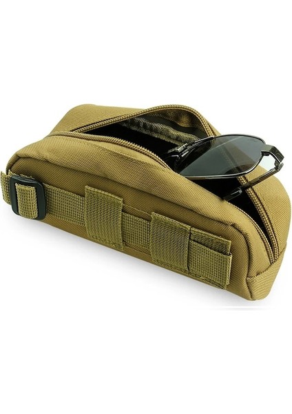 Haki-Taktik Naylon Açık Güneş Gözlüğü Durumda Taşınabilir Fermuar Molle Edc Kılıfı Kamp Gözlüğü Kutusu Bel Askeri Avcılık Asılı Çanta (Yurt Dışından) fiyatları
