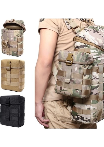 Siyah-Molle Askeri Kılıfı Omuzdan Askili Çanta Taktik Dürbün Teleskop Saklama Çantası Survival Kılıfı Açık Yürüyüş Su Şişesi Kılıfı (Yurt Dışından) fiyatları