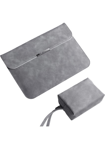 16 Inç Gri Notebook Çantası (Yurt Dışından)