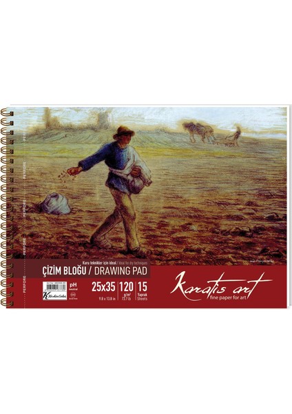 120 gr 25 x 35 Resim Kağıdı 50'li Paket