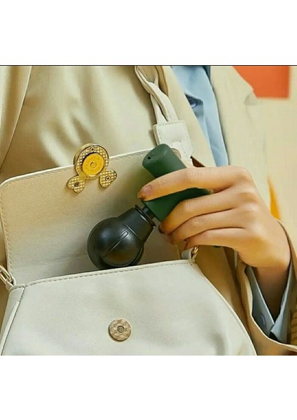 Mini Mini Baş ve Yüz Masaj Aleti - Siyah (Yurt Dışından)