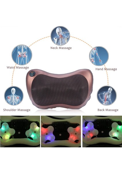 Pakistan'da Yüksek Kaliteli Elektrikli Bel Boyun Sırt Masajı Yastık Masajı (Yurt Dışından) fırsatları