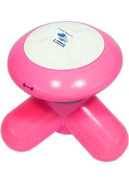 Şanslı Spor Mini Elektrikli Saplı Dalga Vücut Kafa Elektrikli Masaj Masajı USB Pil Vücut Baş Boyun Sırt Omuz Masajı (Yurt Dışından)