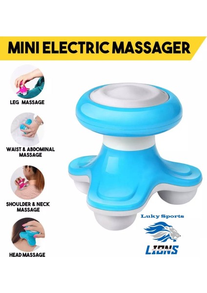 Şanslı Spor Mini Elektrikli Saplı Dalga Vücut Kafa Elektrikli Masaj Masajı USB Pil Vücut Baş Boyun Sırt Omuz Masajı (Yurt Dışından) fiyatları