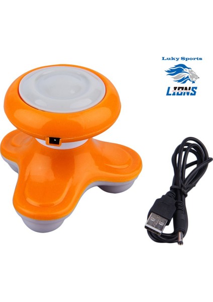 Şanslı Spor Mini Elektrikli Saplı Dalga Vücut Kafa Elektrikli Masaj Masajı USB Pil Vücut Baş Boyun Sırt Omuz Masajı (Yurt Dışından) indirimleri