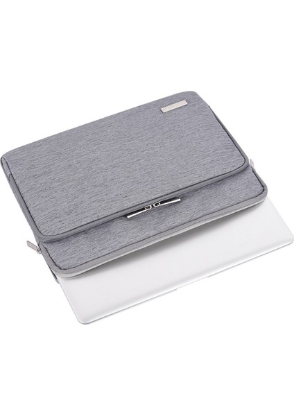 15 Inç Açık Gri Notebook Çantası (Yurt Dışından)