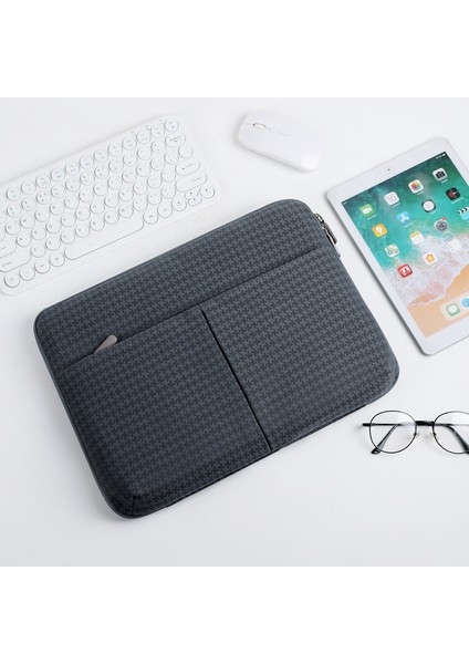 11 Inç Koyu Gri Notebook Çantası (Yurt Dışından)