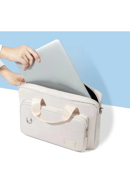 14 Inç Yeşil Notebook Çantası (Yurt Dışından)