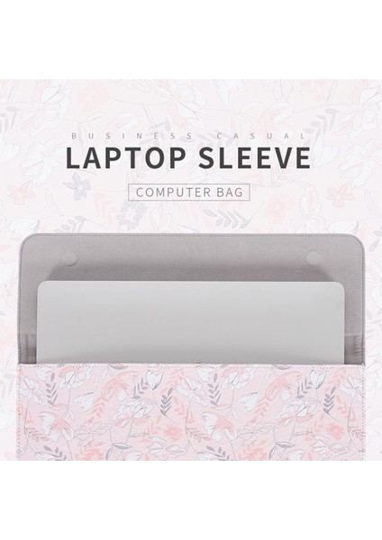 15 Inç Pembe Notebook Çantası (Yurt Dışından)