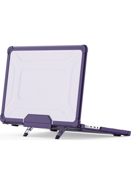 14 Inç Mor Notebook Çantası (Yurt Dışından)