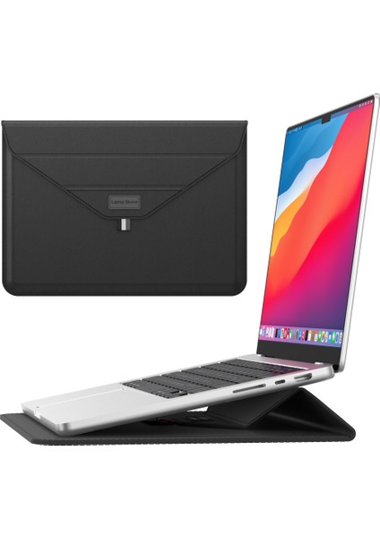 15 Inç Siyah Notebook Çantası (Yurt Dışından)
