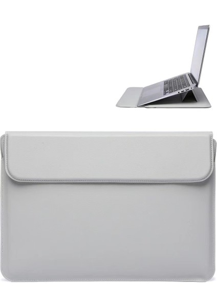 14 Inç Gri Notebook Çantası (Yurt Dışından)