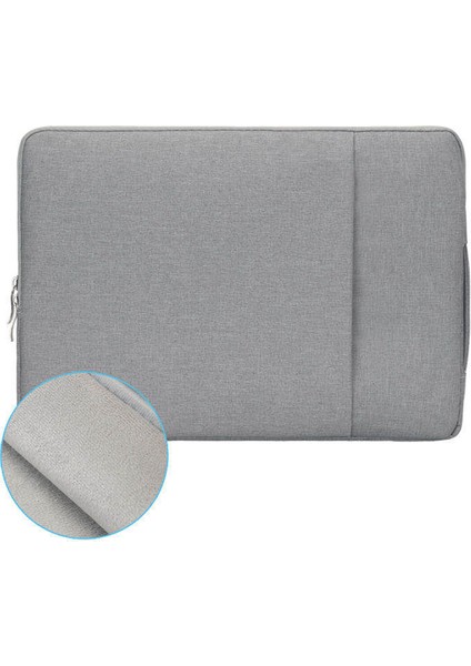 11 Inç Gri Notebook Çantası (Yurt Dışından)