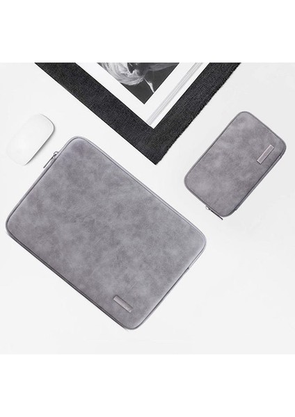 13 Inç Gri Notebook Çantası (Yurt Dışından)