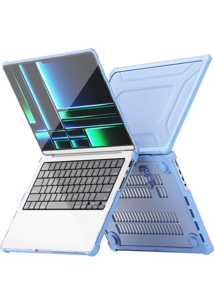 14 Inç Açık Mavi Notebook Çantası (Yurt Dışından)