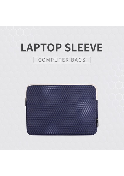 14 Inç Koyu Mavi Notebook Çantası (Yurt Dışından)