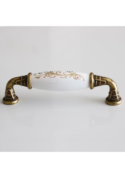 Gerçek Porselen Antik Sarı 96 mm Mobilya Mutfak Kulp Çekmece Dolap Dolabı Kulplar Kapak Kulpu Kulbu indirimleri