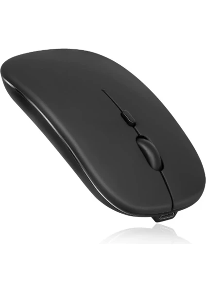 Kablosuz 100MAH Şarjlı Pilli 2.4 Ghz Sessiz Bluetooth Mouse