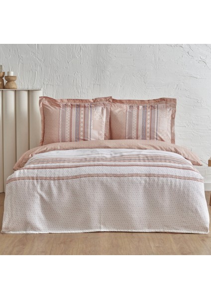 Keira Summer Set Çift Kişlik Pikeli Takımı Somon fiyatları