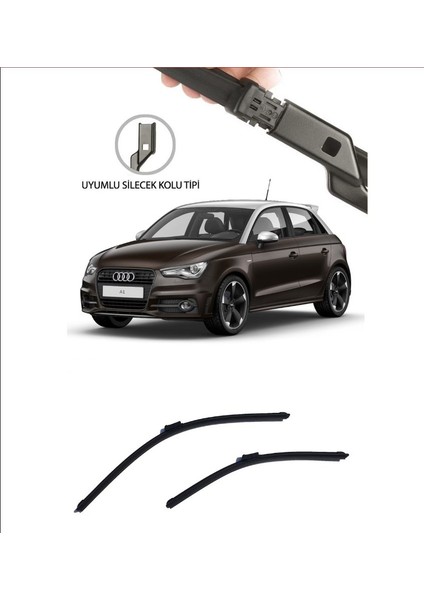 Audi A1 Sportback 2011 ve Sonrası Uyumlu Ön Takım Silecek