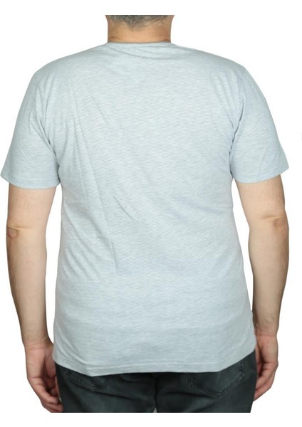 Erkek Battal Beden Bisiklet Yaka Tshirt 51645 fırsatları