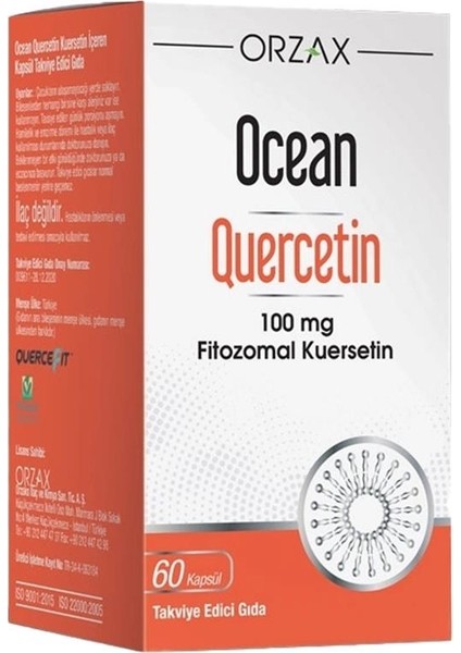 Ocean Lipozomal Quercetin 60 Kapsül - Kutusuz